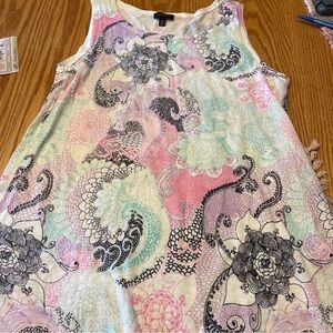 Talbots Woman’s tank sleeveless Top XS EC